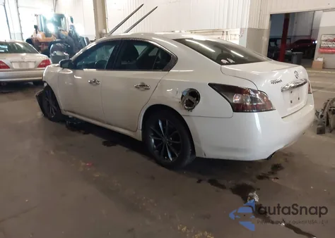 2014 Nissan Maxima 3.5 S/3.5 Sv из США, поврежденный, VIN 1N4AA5AP8EC466247